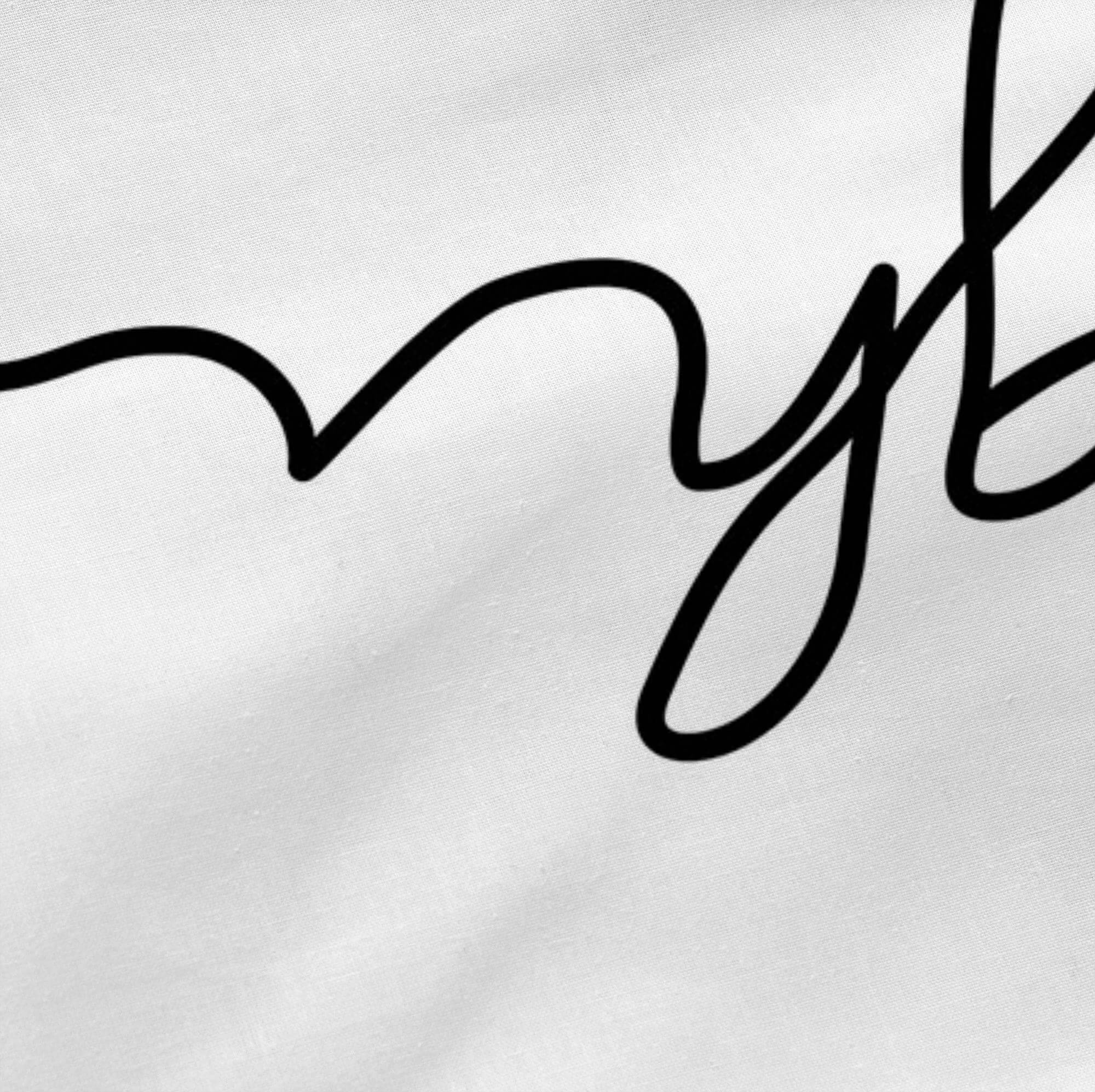 Blanc Kussensloop Live