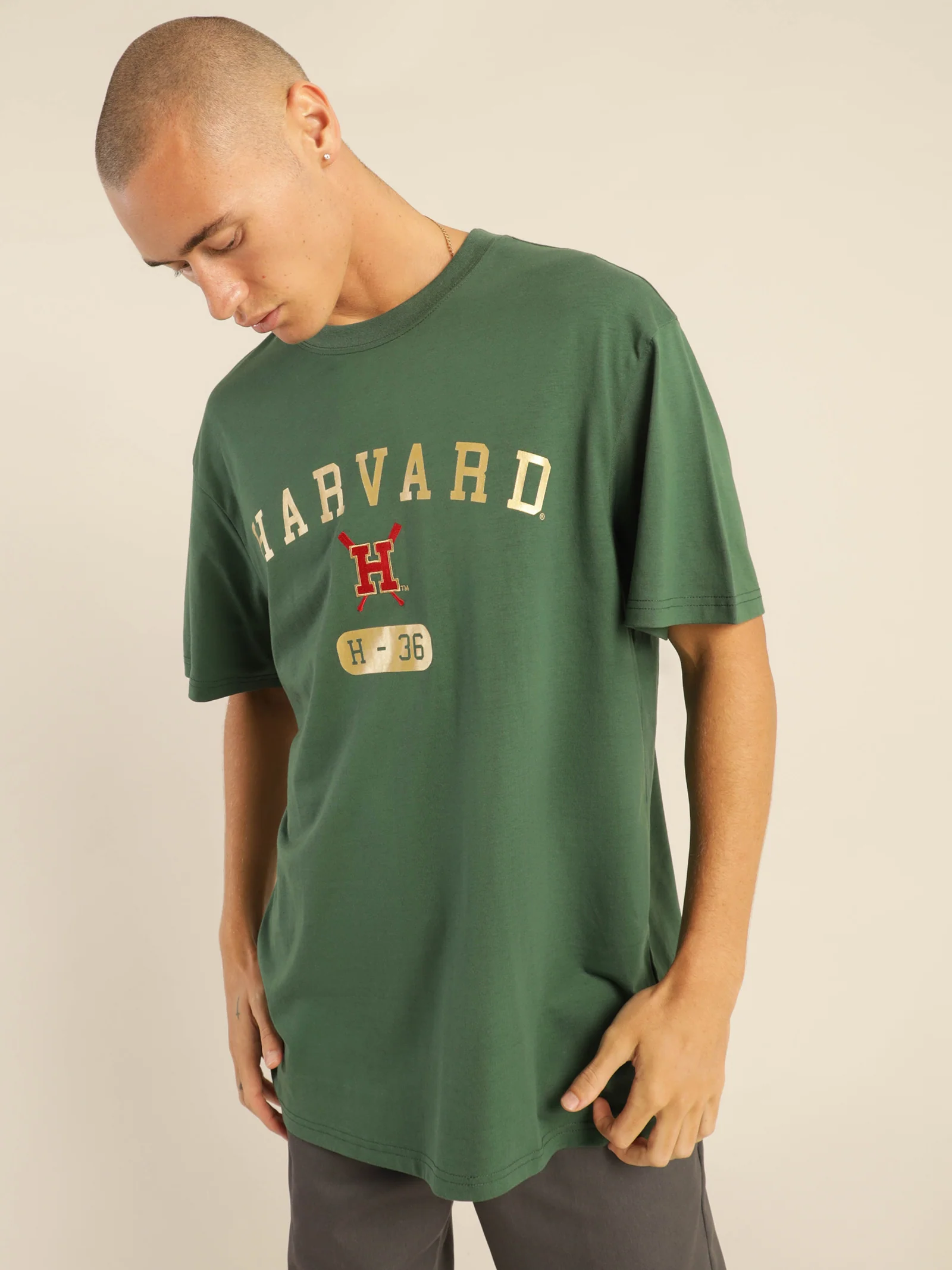 Royal 36 Harvard Logo T-Shirt