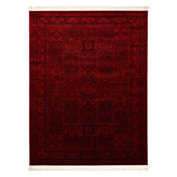 Dywan ORIENT 5365 bordo / czarny Ramka, orientalny, z 100x200 cm