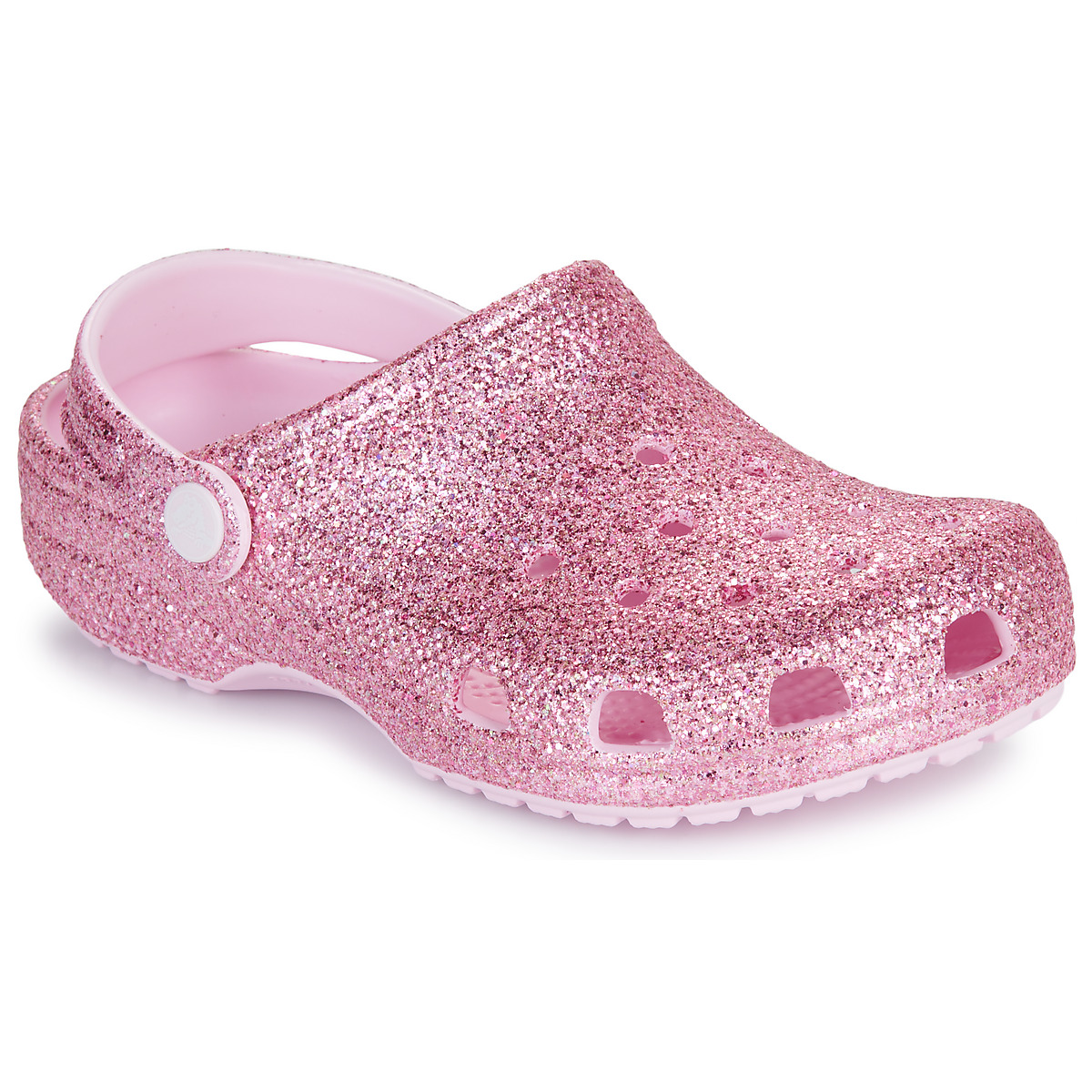 Crocs - Classic Chunky Glitter Clog K - Pink