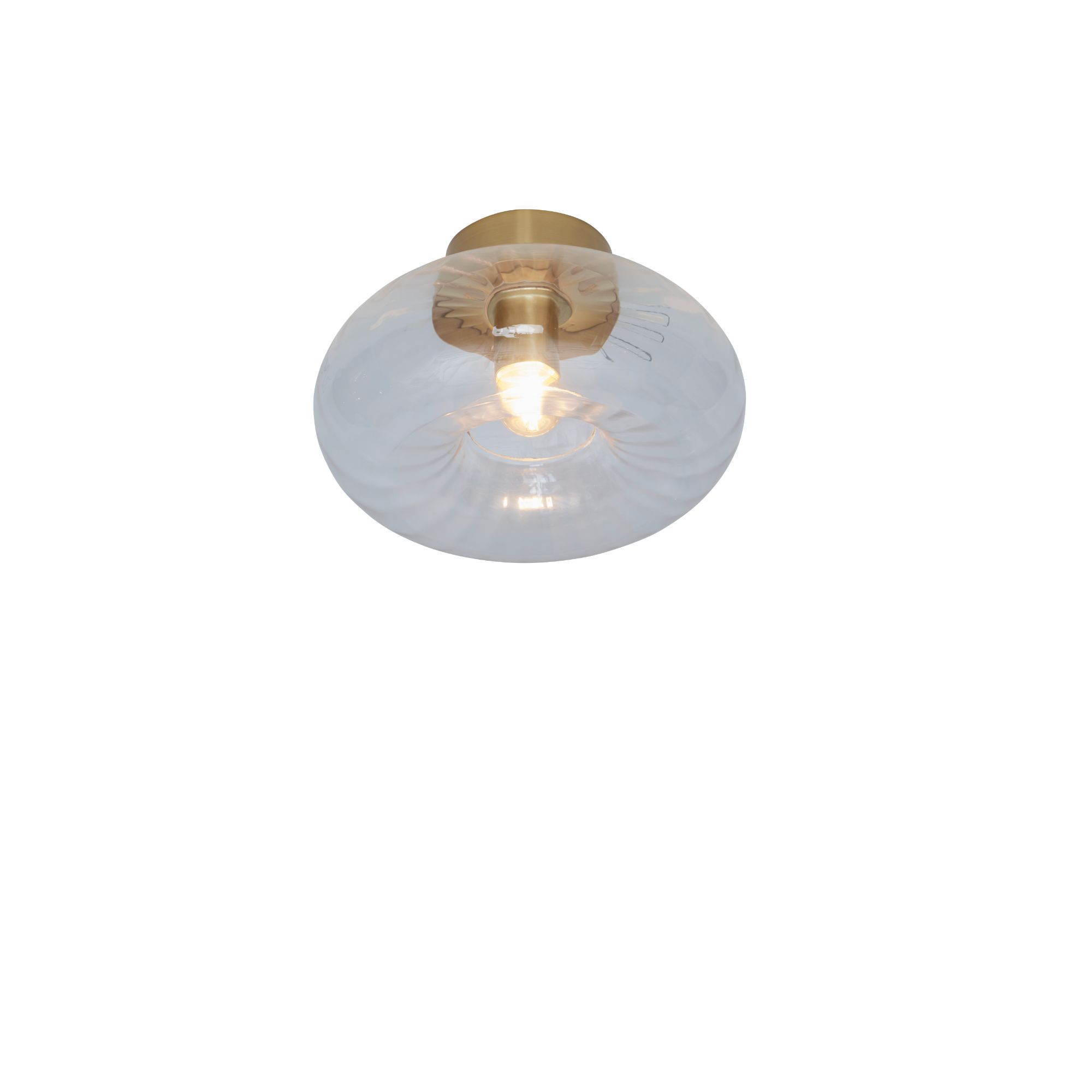 it's about RoMi plafonnière Brussels - goud - Ø27cm