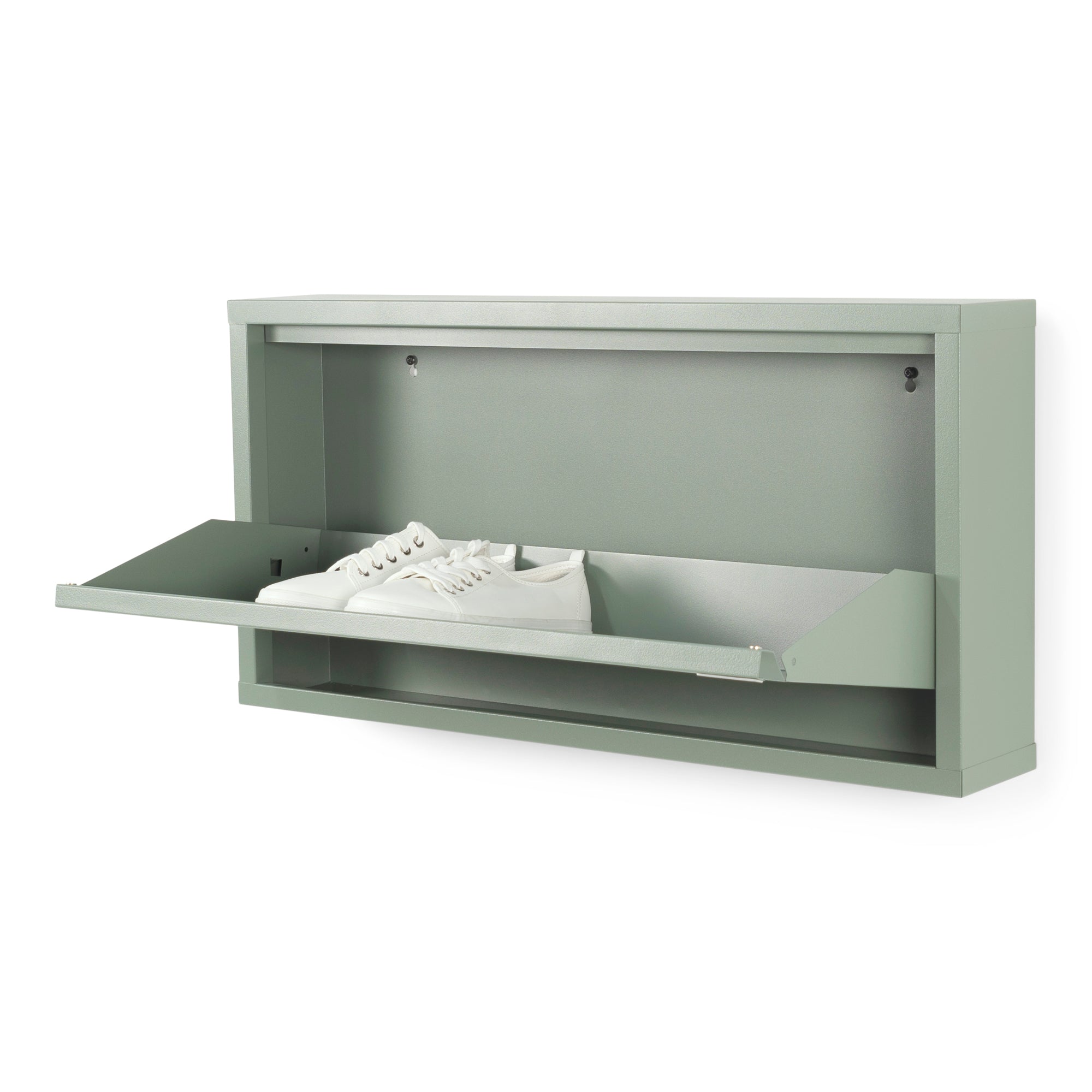 Spinder Design schoenenkast Billy 1 - Dusty Green - 3 paar schoenen
