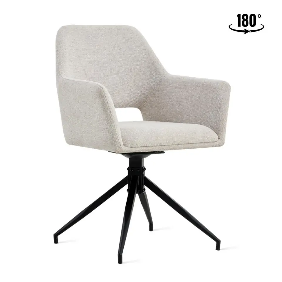 2x Collectables Tess Eetkamerstoel - Linnen Beige (Set van 2)