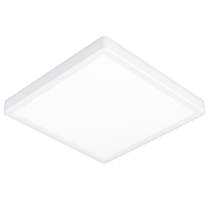 Plafonnier LED Fueva 5 blanc 28,5 x 28,5 cm blanc neutre 2500 lm 20,5 W EGLO