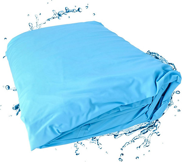 Liner de Piscine 3,00m x 0,9m, 0,25mm épaisseur, Indéchirable et Résistant aux UV - Bâche Ronde Bleu
