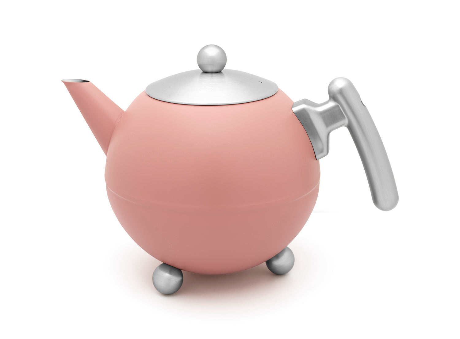 Bredemeijer - Theepot Duet Bella Ronde 1,2L Blush Pink