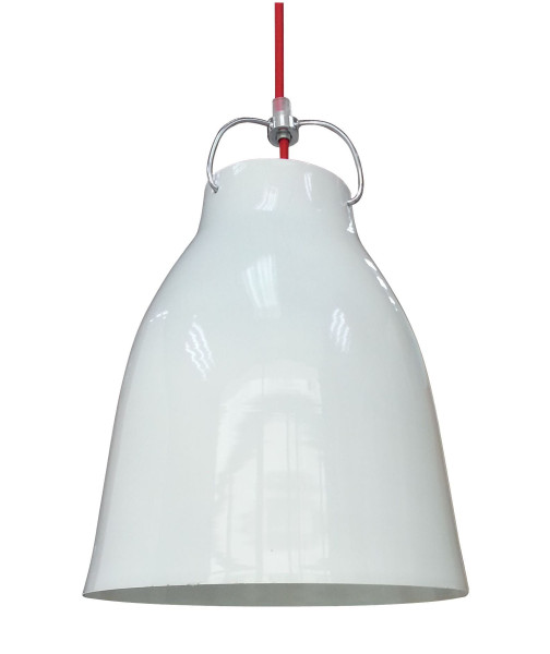 Lampa wisząca biało-czerwona PENSILVANIA 1xE27x60W Candellux