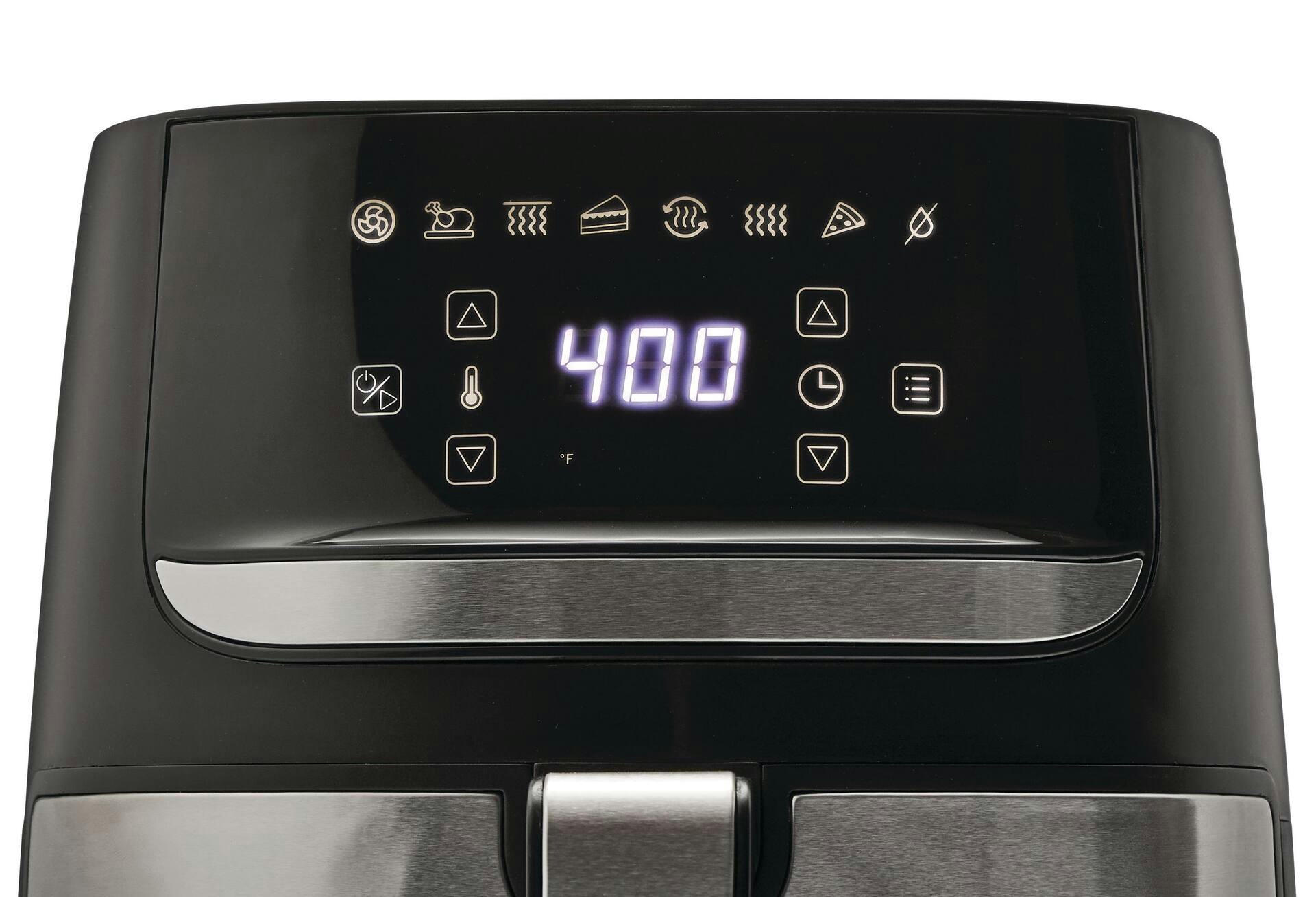 Vida by PADERNO Stainless Steel Non-Stick Air Fryer, 3.8-L