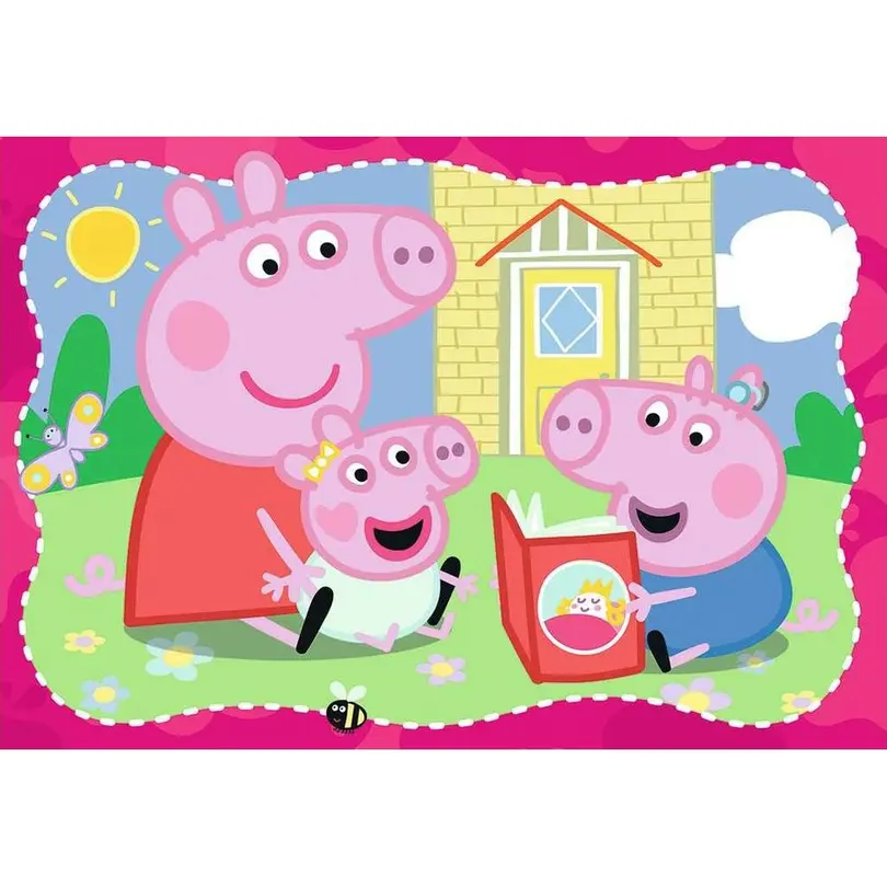 Puzzle 12-teilig Peppa Wutz