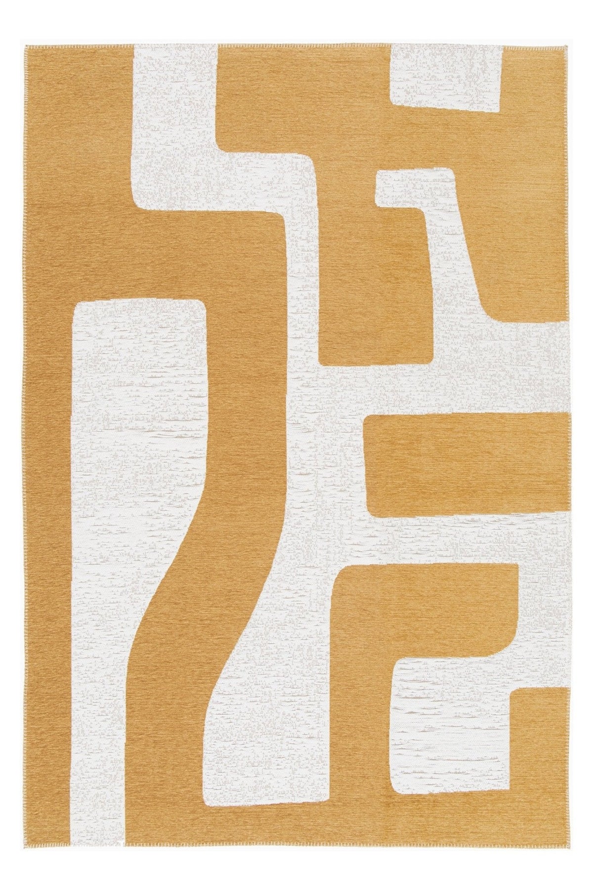 AFK Living vloerkleed Dedale - voor binnen en buiten - geel - 200 x 290 cm