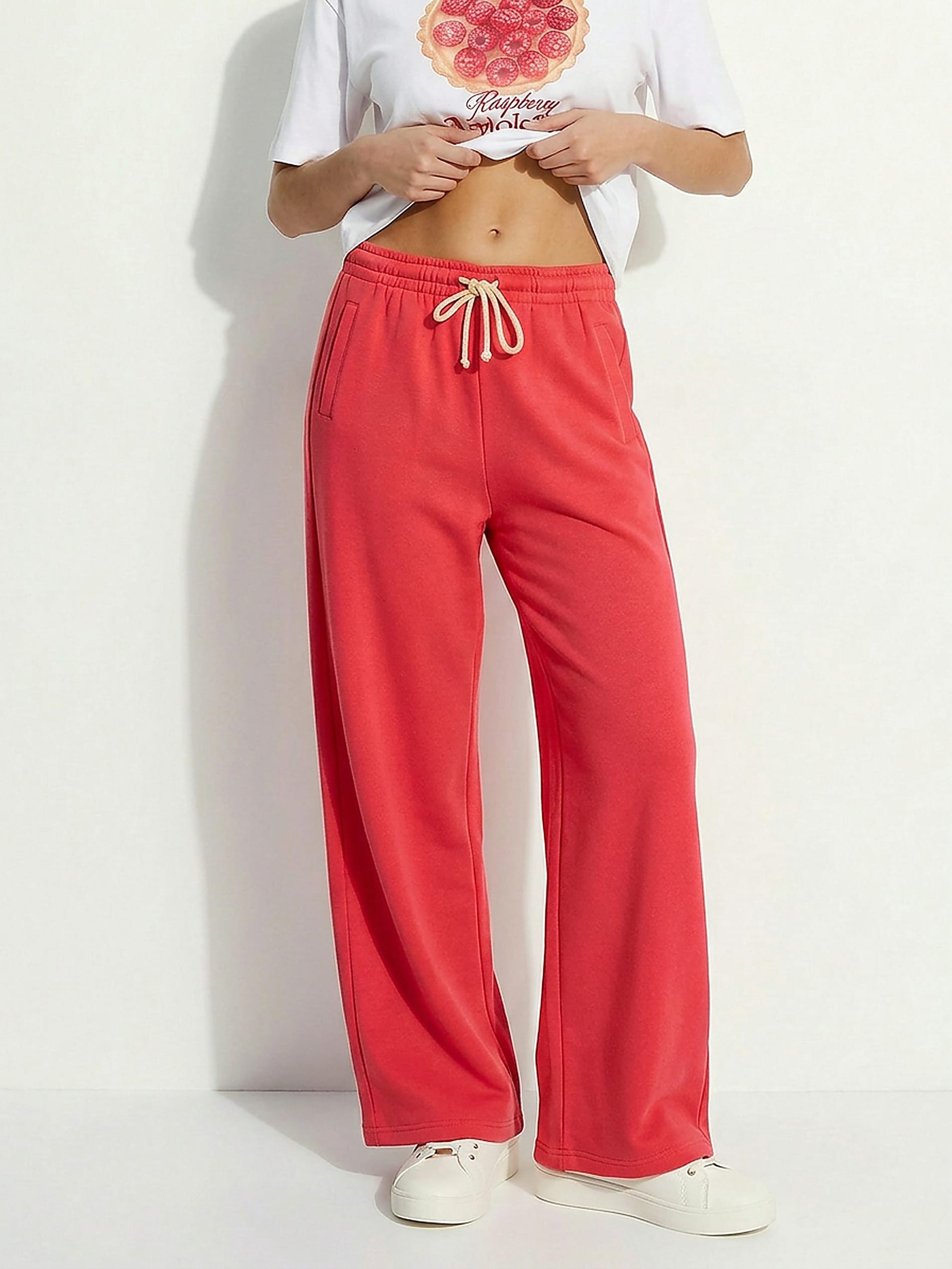Spodnie dresowe wide leg