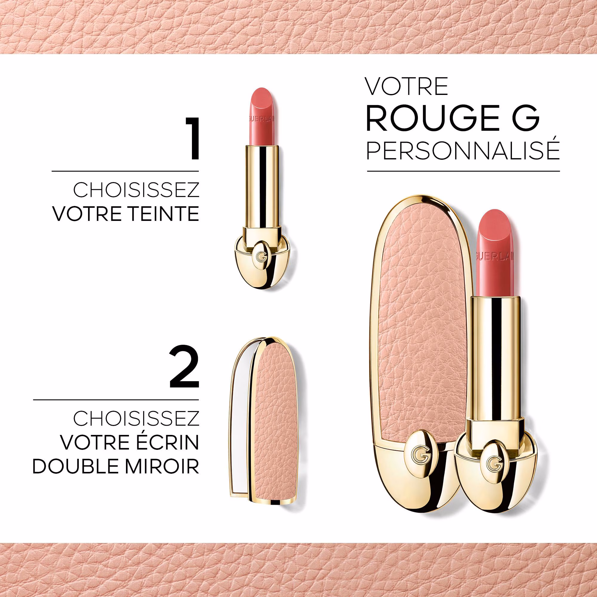 ROUGE GLe rouge à lèvres soin personnalisable - la recharge