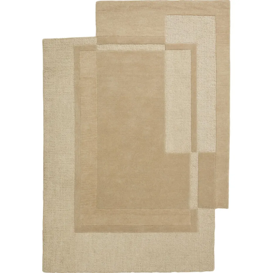 Kwantum Vloerkleden Kinderkamer | Ronde Vloerkleden | Vloerkleed Tate Beige – 160×230 Cm 160X230CM