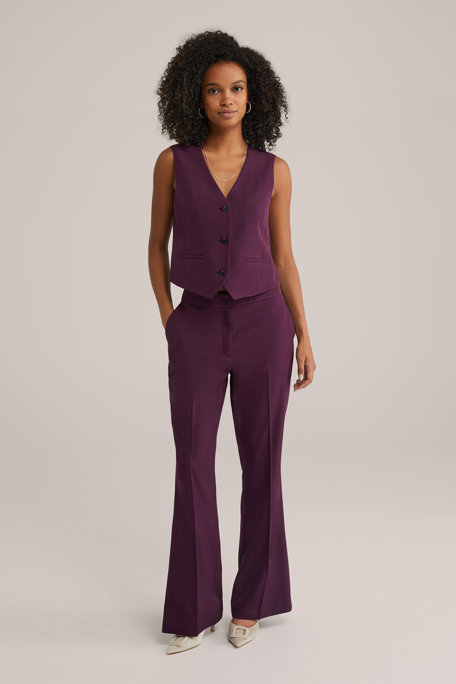 Dames Slim fit gilet