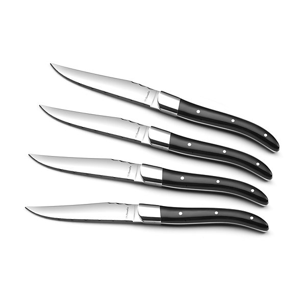 Coffret 4 couteaux steak Noir - Royal Steak par Amefa