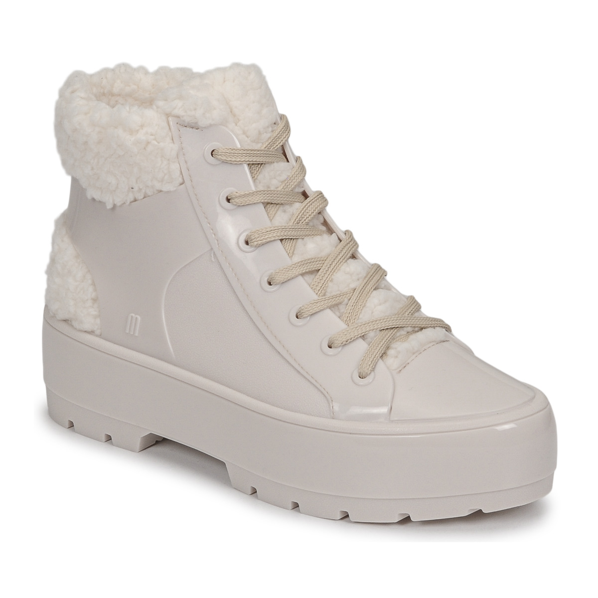 Melissa - MELISSA FLUFFY SNEAKER AD - Beige / White