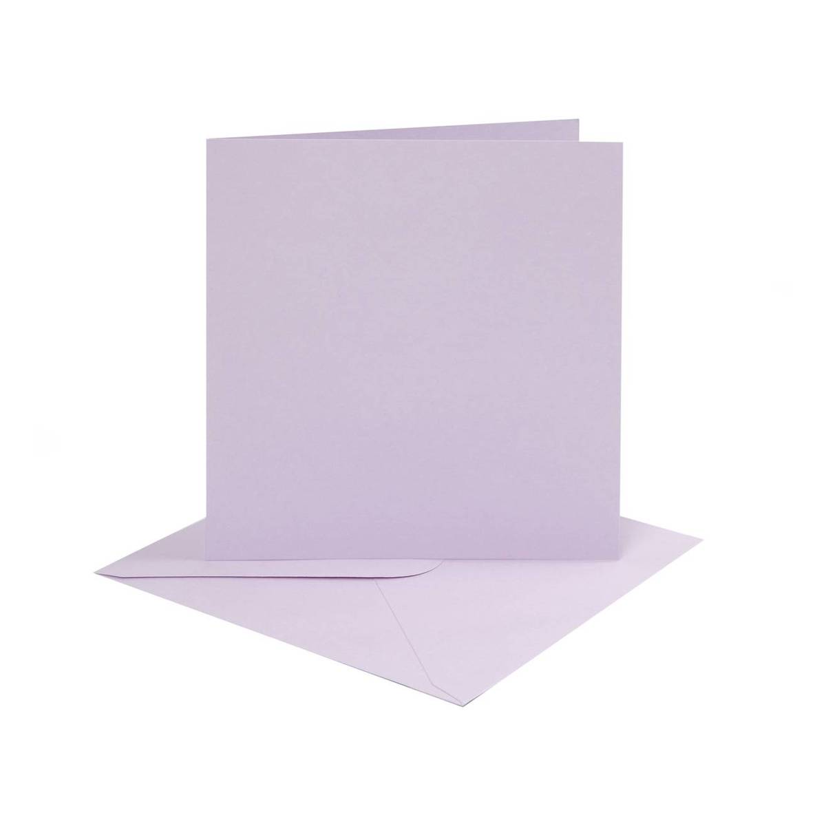 Lilac Cards6 x 6 Inches 4 Pack