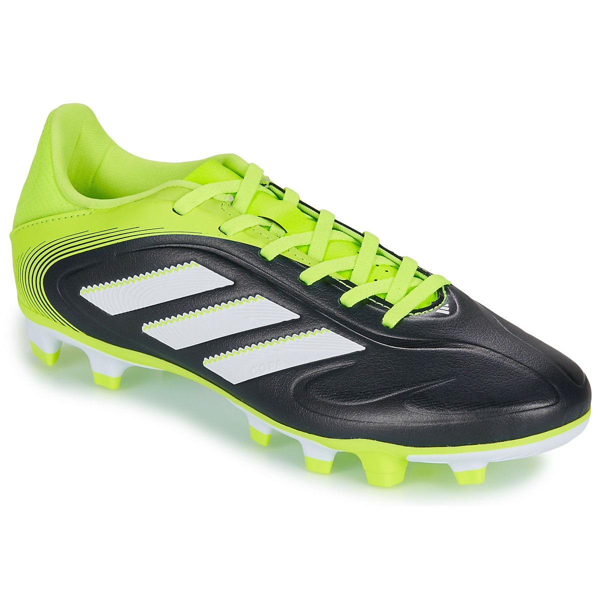 adidas - COPA PURE III CLUB FG/MG - Black / Yellow