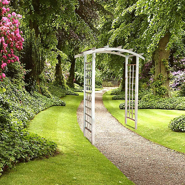 Arche de jardin Primo en arc - marron