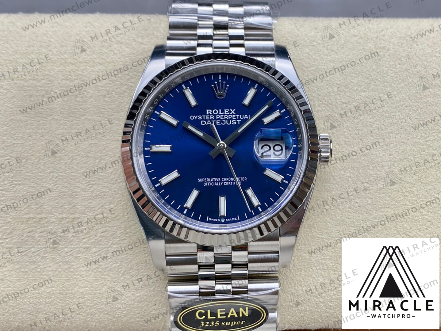 ROLEX-DATEJUST-ref.M126234-0017-Elite Clone-36mm-Replica Watch