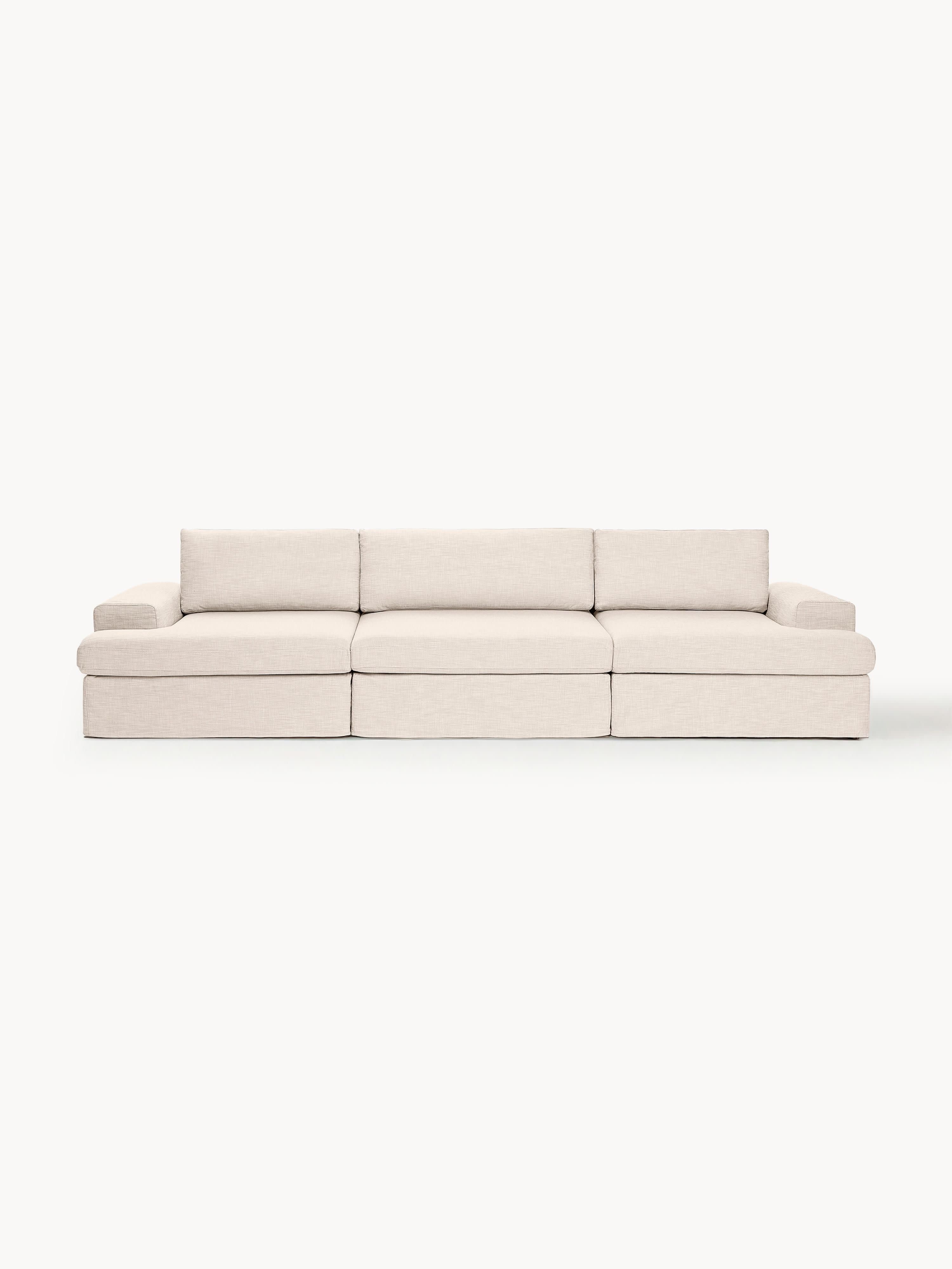 Modulares Sofa Russell (4-Sitzer) mit abnehmbaren Bezügen