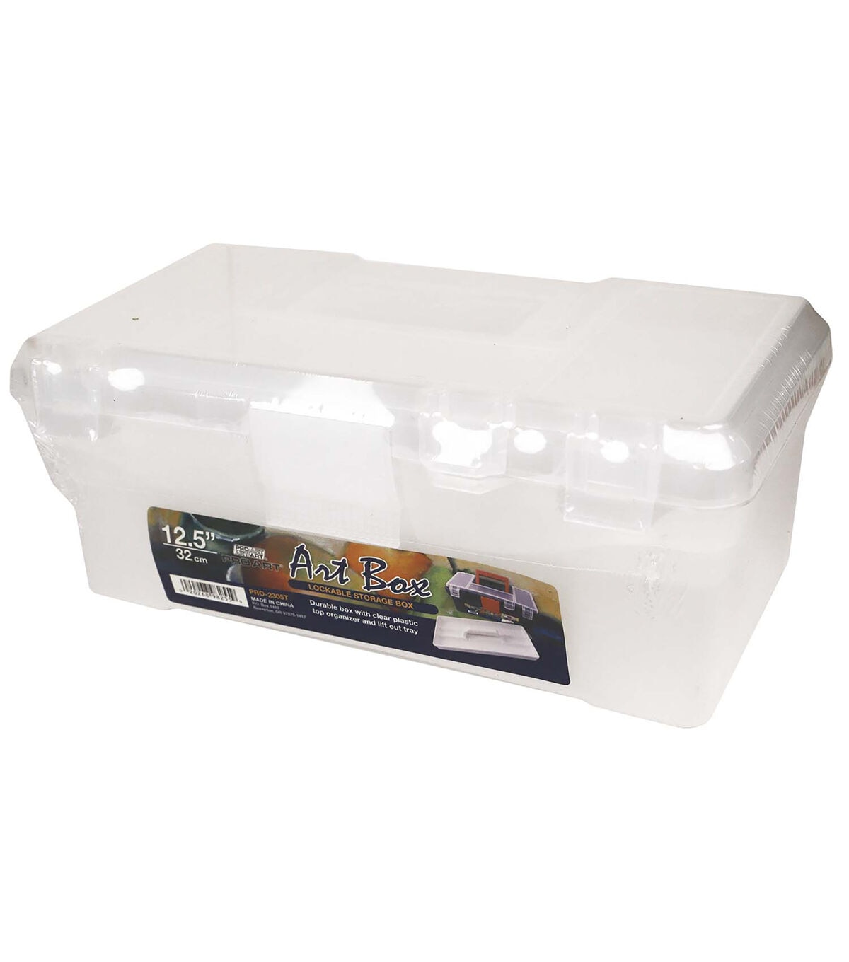 Pro Art 12.5 Translucent Lockable Storage Box