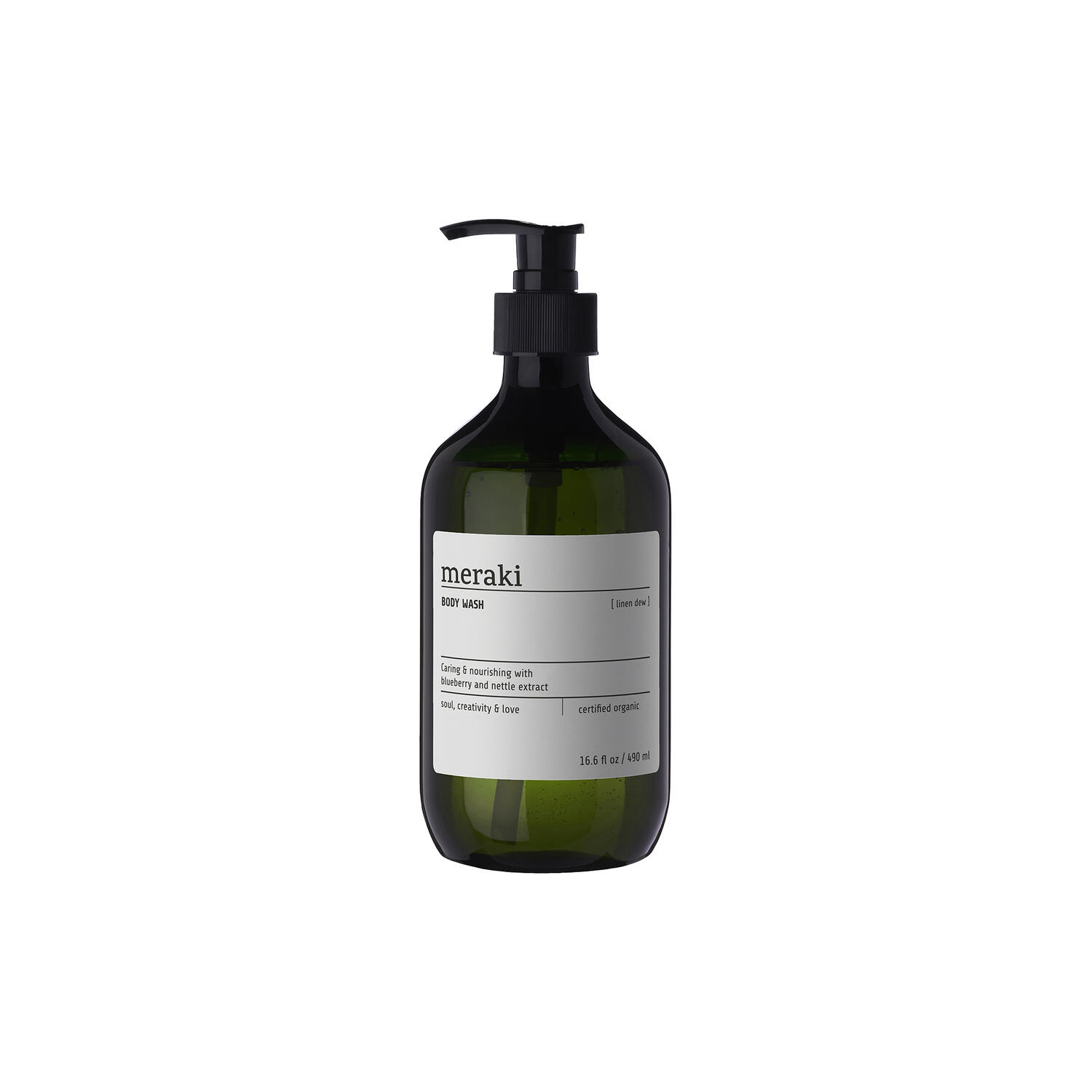 Body wash, linen dew
