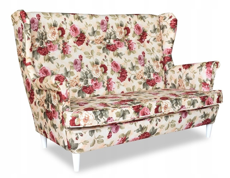 Sofa kanapa uszak Ari Print skandynawskaFamily Meble róże