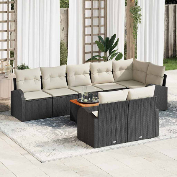 Zestaw Mebli Ogrodowych Wypoczynkowy Sofy Stolik Rattan Na Patio Na Taras