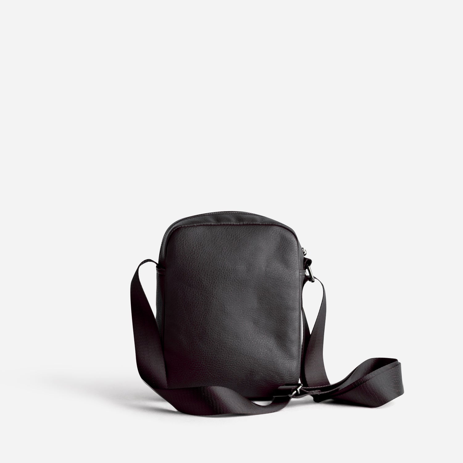 Pochette noire zippée