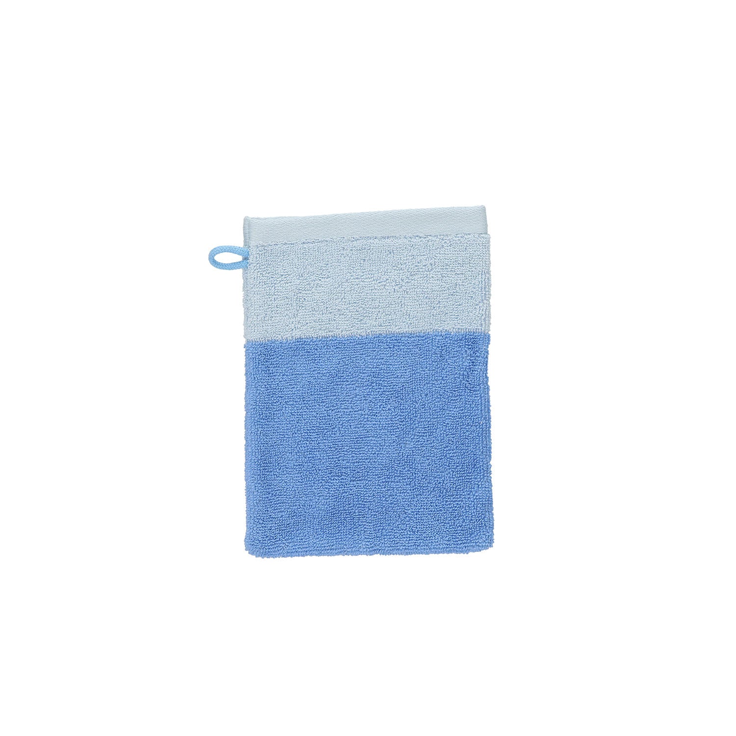 Ona - Washandje 15x21cm ocean blue Pixie - Set van 2
