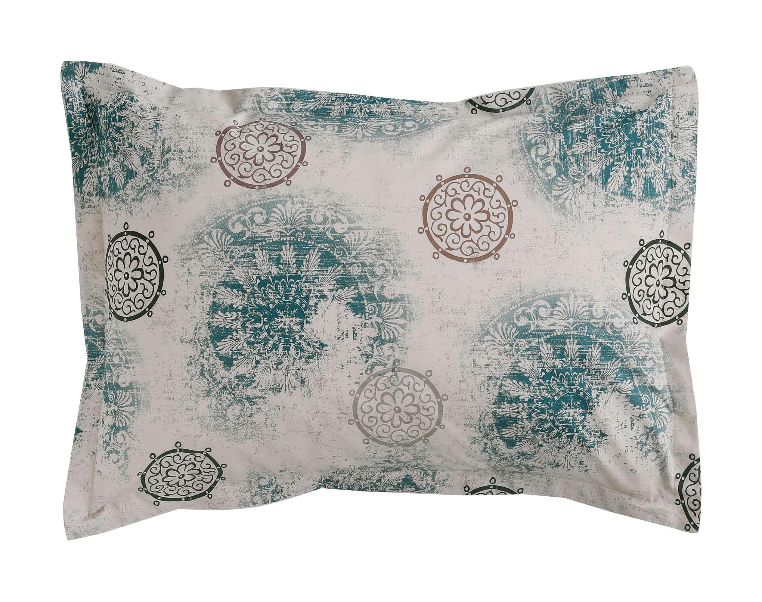 KYOTO - Taie d'oreiller 50x70 en percale de coton  multicolore