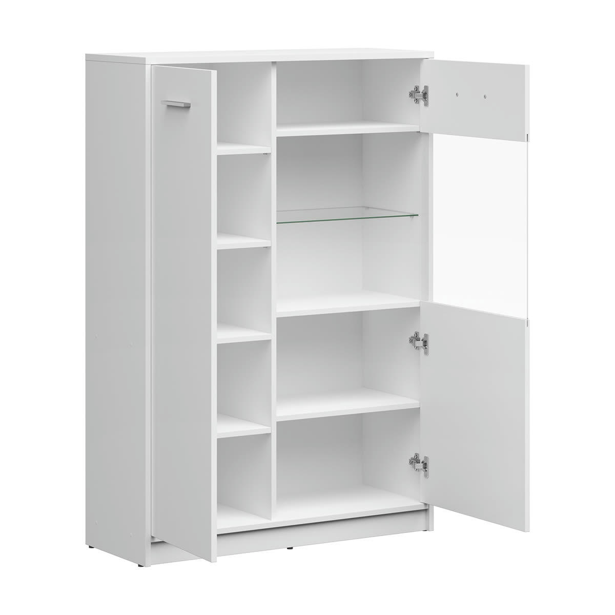 - Vaisselier 2 portes stratifiés blanc