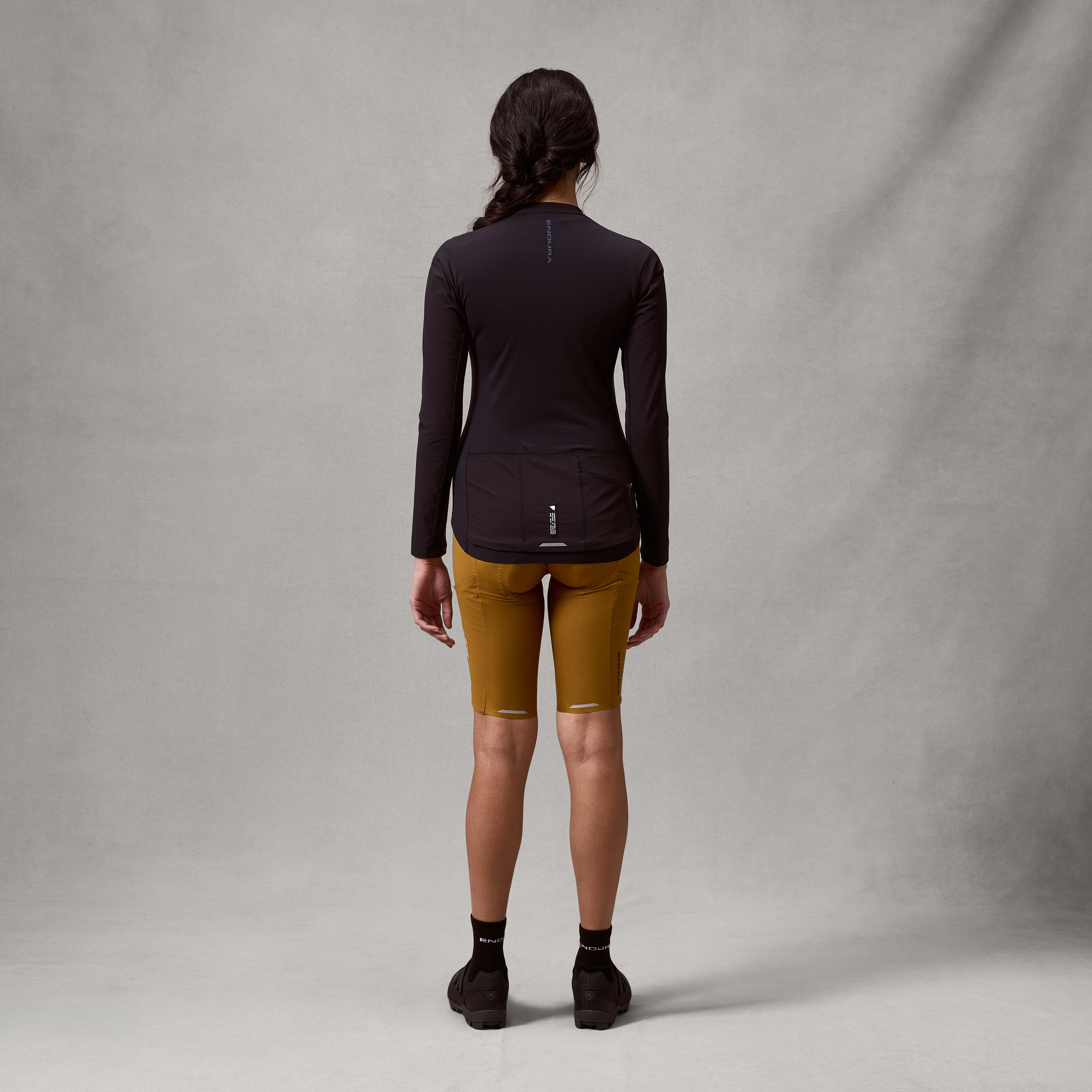 Women's AllTrack Ride L/S Jersey - Black