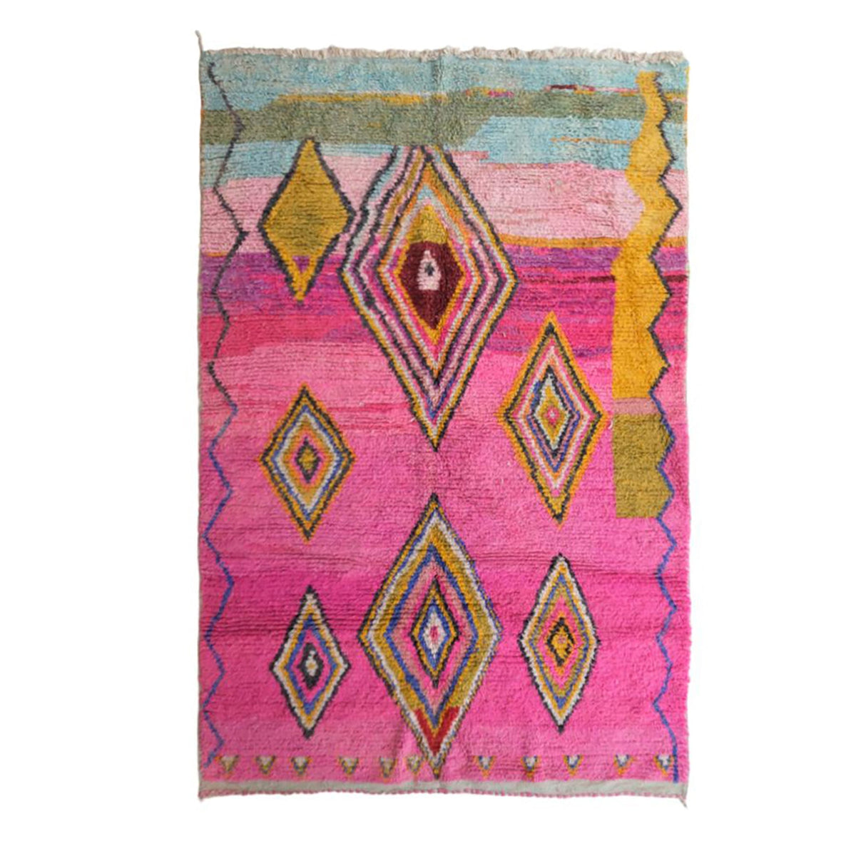 AFK Living vloerkleed Berber - handgemaakt - Wol - 160 cm x 230 cm