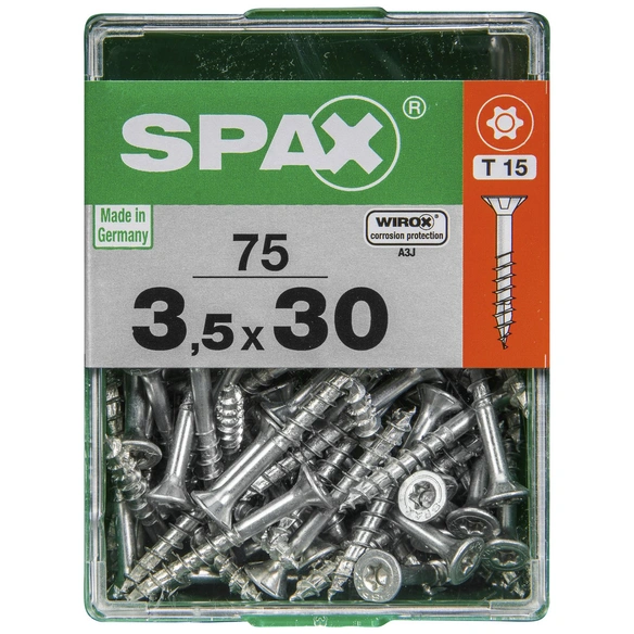 Universalschraube, T-STAR plus, 75 Stk., 3,5 x 30 mm