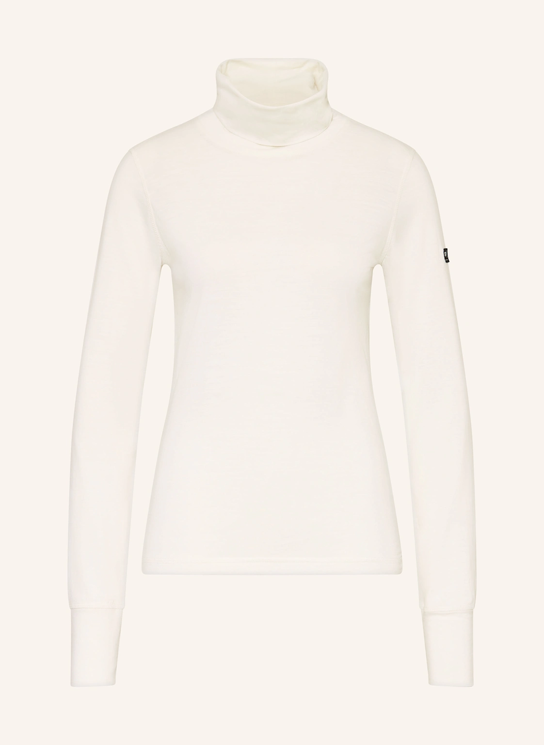 super.natural Pullover SKIING ROLL NECK mit Merinowolle