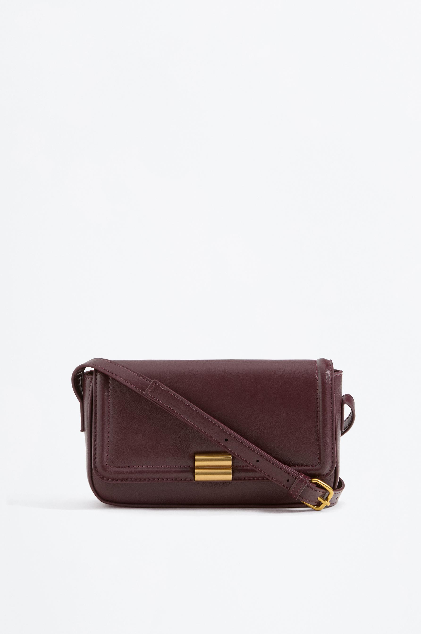 Bolso bandolera detalle metal