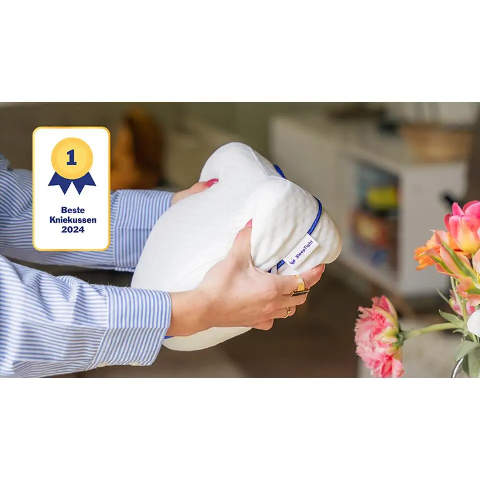 Sleeptight - Kniekussen voor in bed - Orthopedisch - Beenkussen - Zijslaapkussen