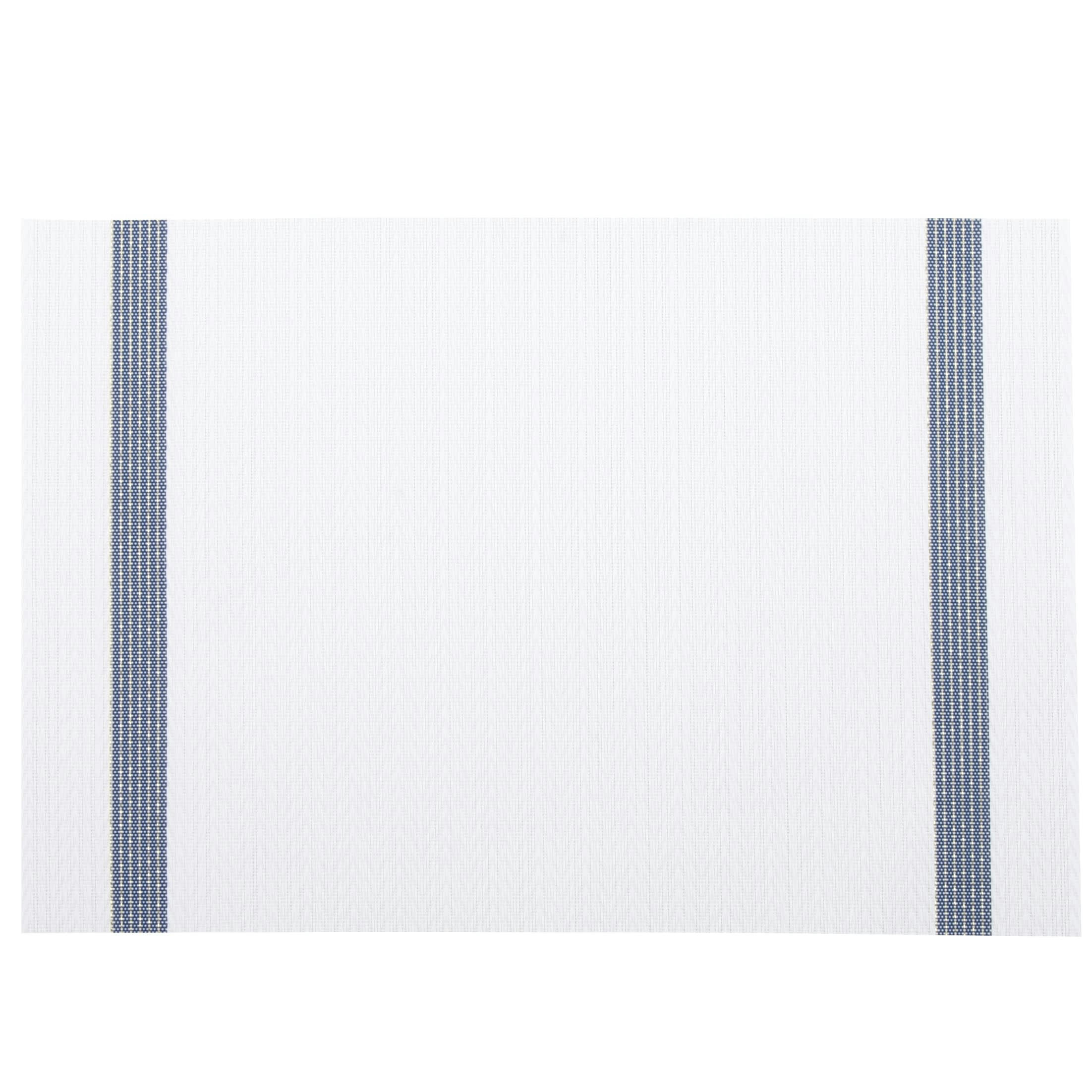 LILI - Set de table blanc et bleu