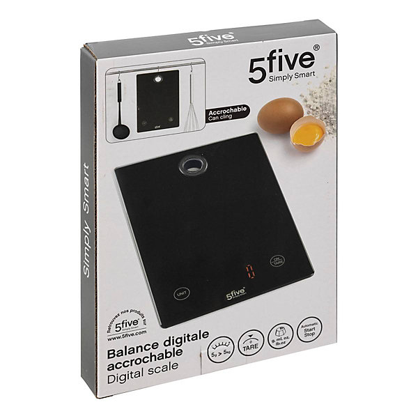 Balance digitale accrochable - Blanc- 5five