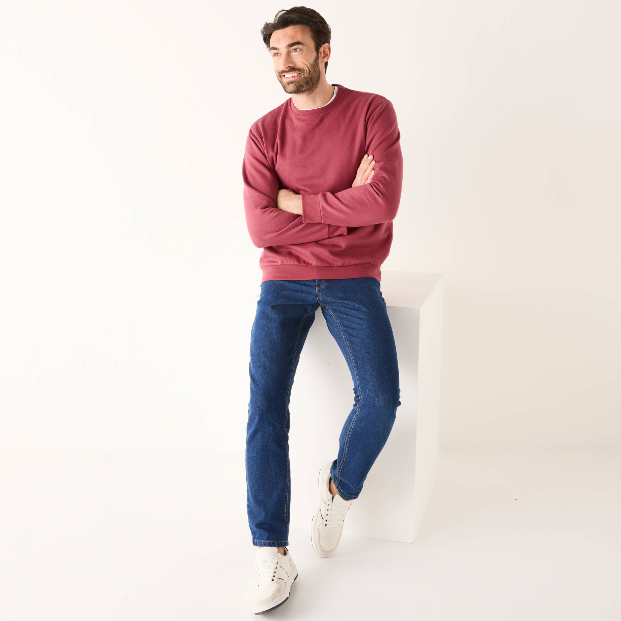 Sweat molleton col rond