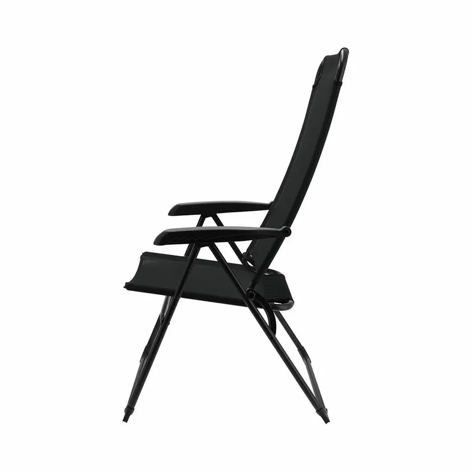 Travellife Como standenstoel met voetenbank - blend grey