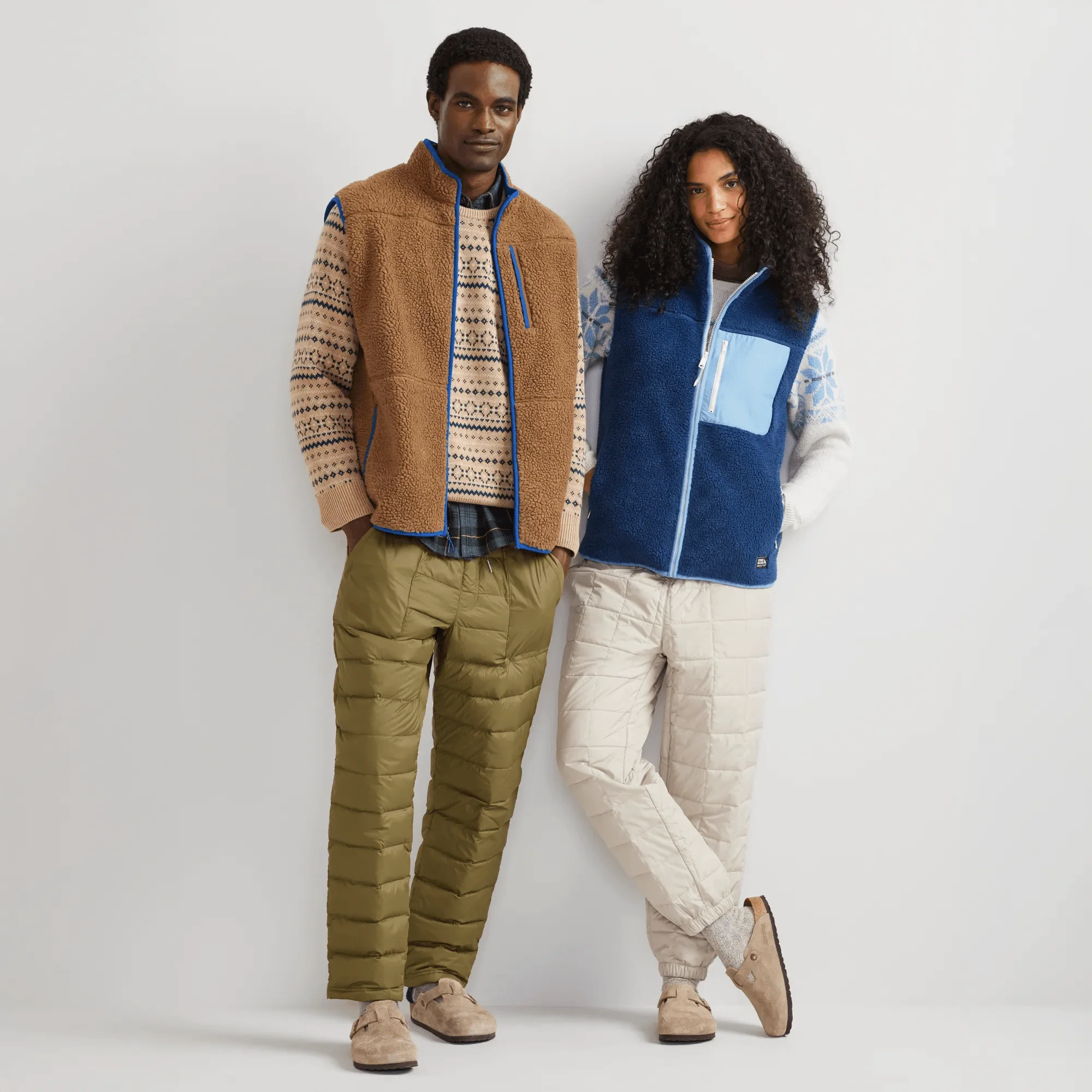 Men's Chilali Faux Shearling Fleece Vest