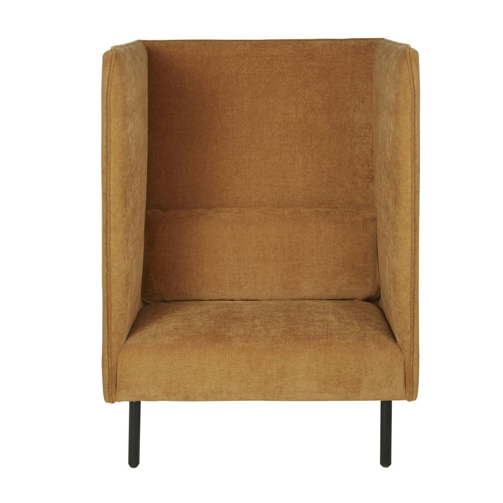 Willis BUSINESS - Fauteuil professionnel dossier haut jaune butternut