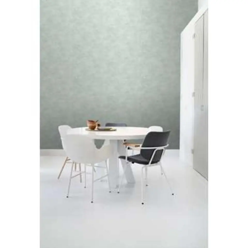 ESTAhome behang - betonlook - mintgroen - 53 cm x 10,05 m
