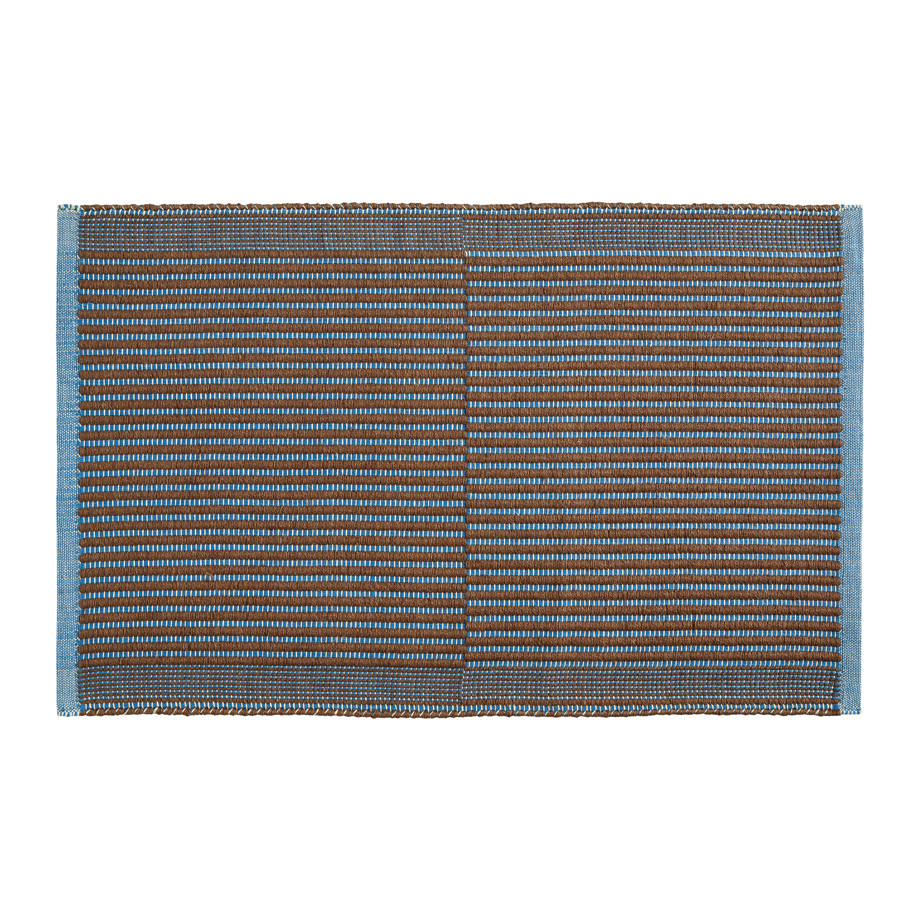 HAY Tapis Deurmat 60 x 95 cm - Chestnut / Blue