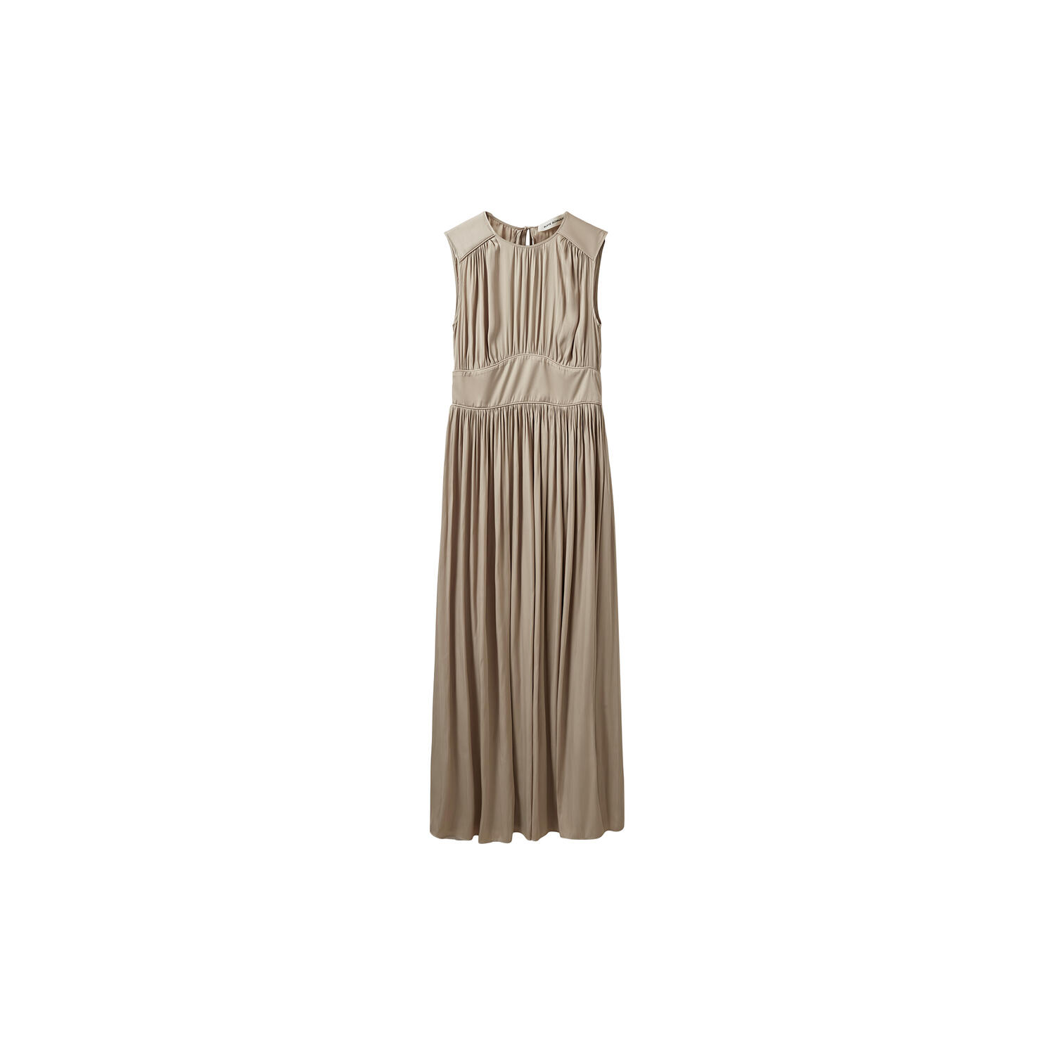 LINSW MAXI DRESS, feather gray