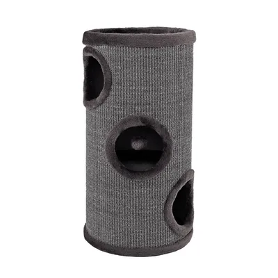 Lionto Scratching Barrel with Sisal - Grey