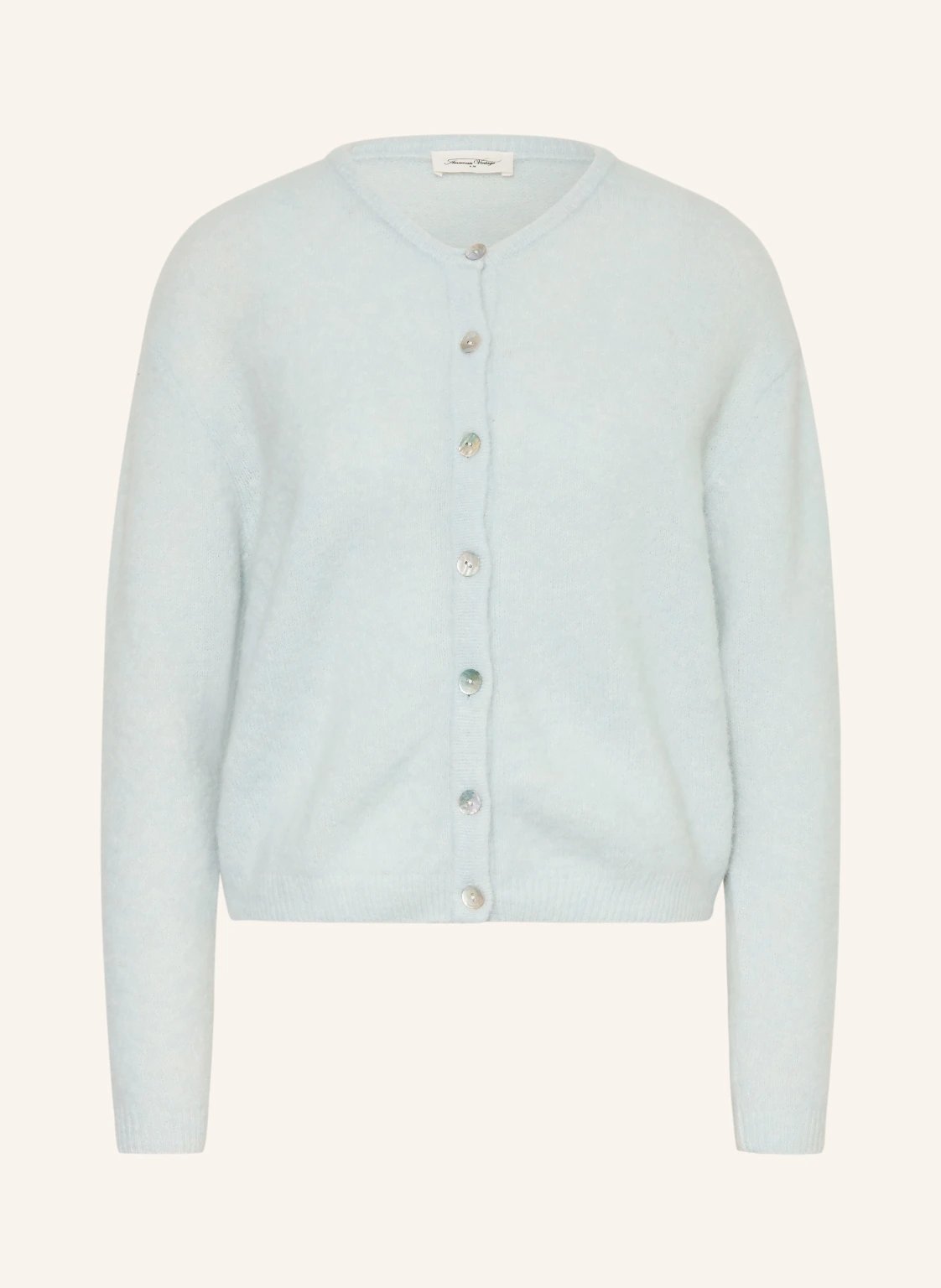 American Vintage Strickjacke mit Alpaka